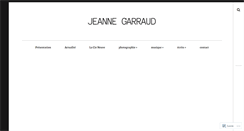 Desktop Screenshot of jeannegarraud.com